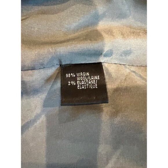 LAFAYETTE 148 women's grey wool suit blazer size 4 - Picture 9 of 11